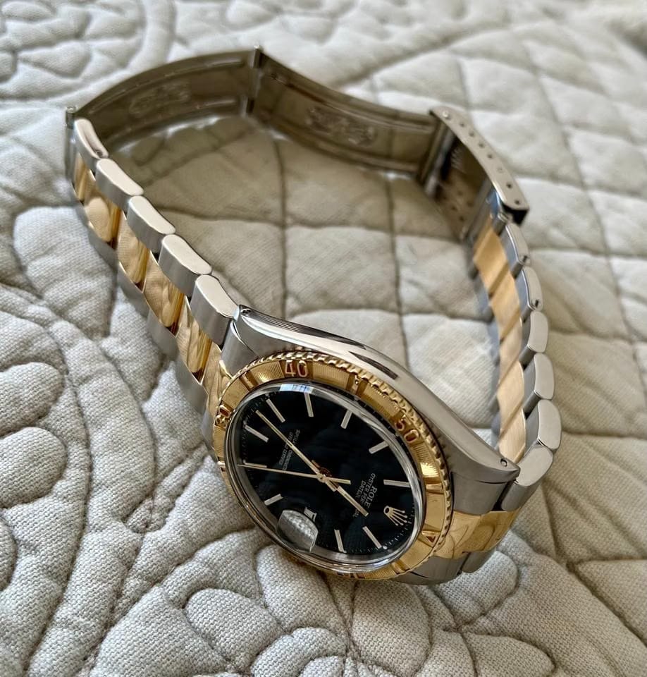 Rolex | Datejust | 13/1625-8-16 | Steel | 36 mm | Gold/Steel | Black | Automatic