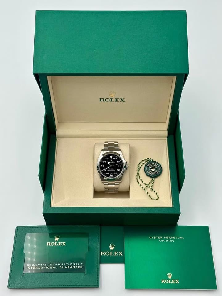 Rolex | Air King | 126900 | Steel | 41 mm | Steel | Black | Automatic