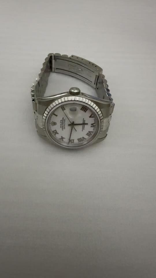 Rolex | Datejust | 16220 | Steel | 36 mm | Steel | White | Automatic