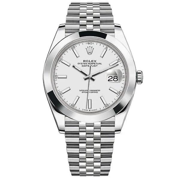 Rolex | Datejust | 126300 | Steel | 41 mm | Steel | White | Automatic