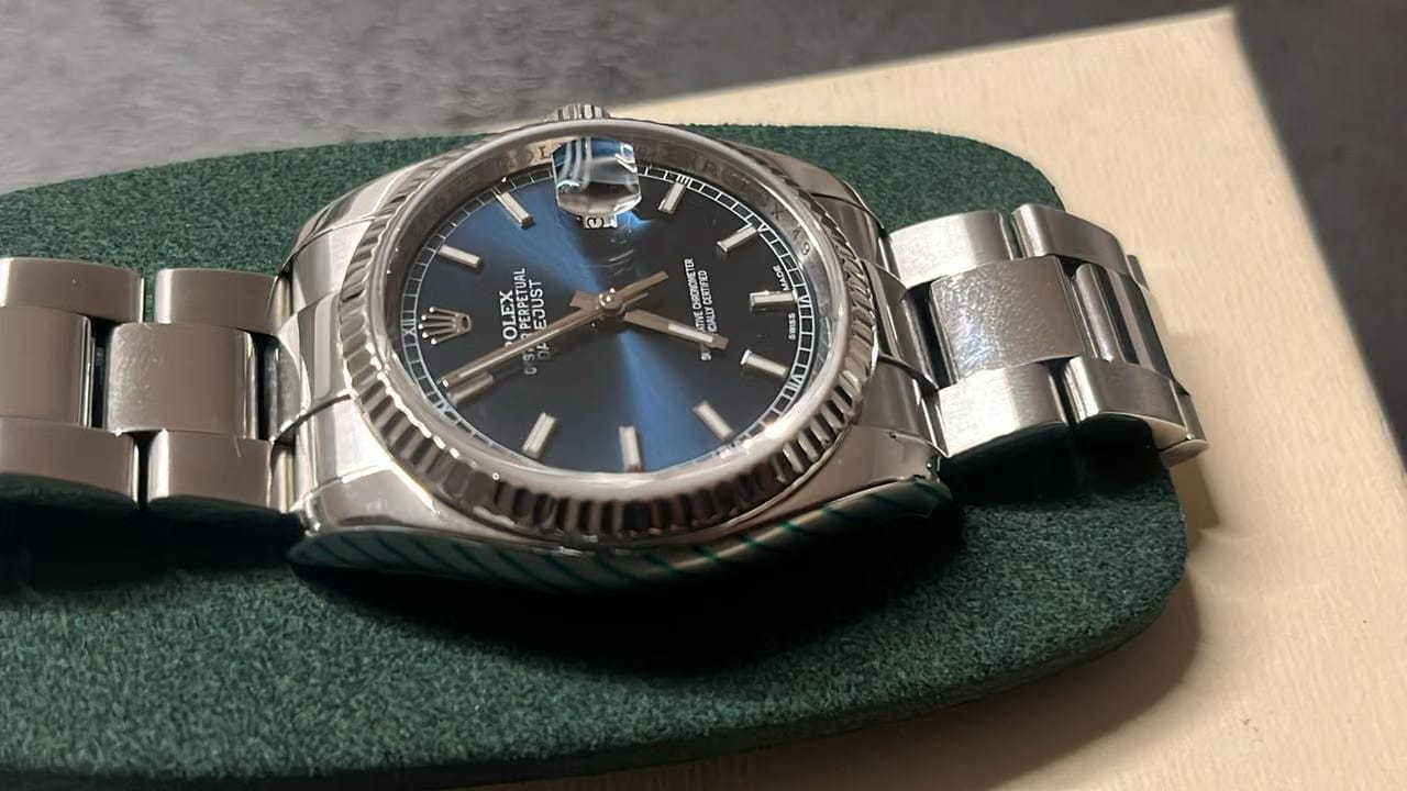 Rolex | Datejust | 116234 | Steel | 36 mm | Steel | Blue | Automatic