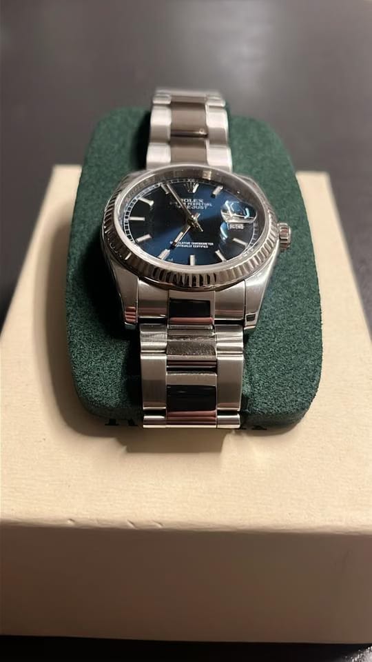 Rolex | Datejust | 116234 | Steel | 36 mm | Steel | Blue | Automatic