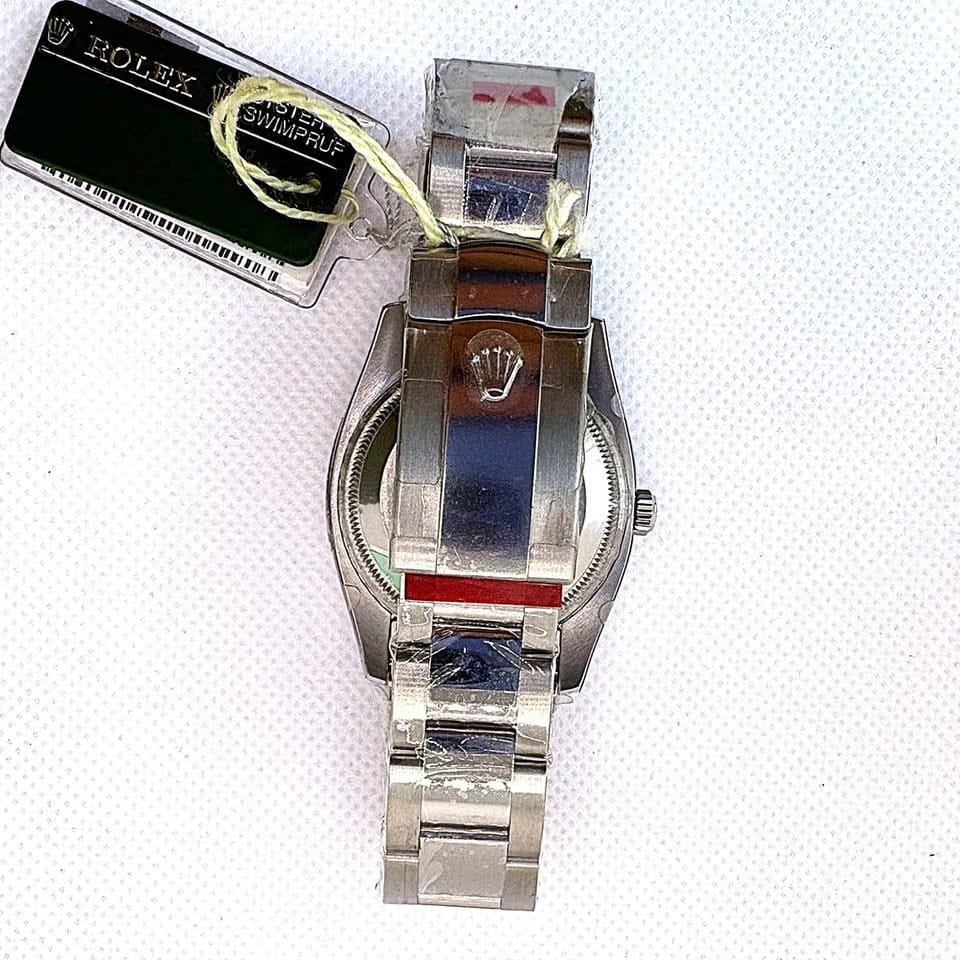 Rolex | Oyster Perpetual | 115210 | Steel | 34 mm | Steel | Blue | Automatic