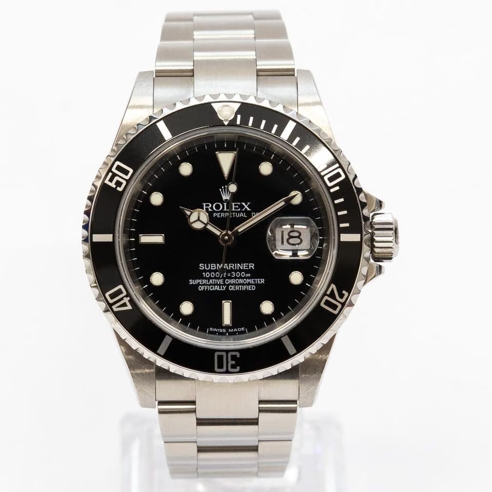 Rolex | Submariner | 16610 | Steel | 40 mm | Steel | Black | Automatic