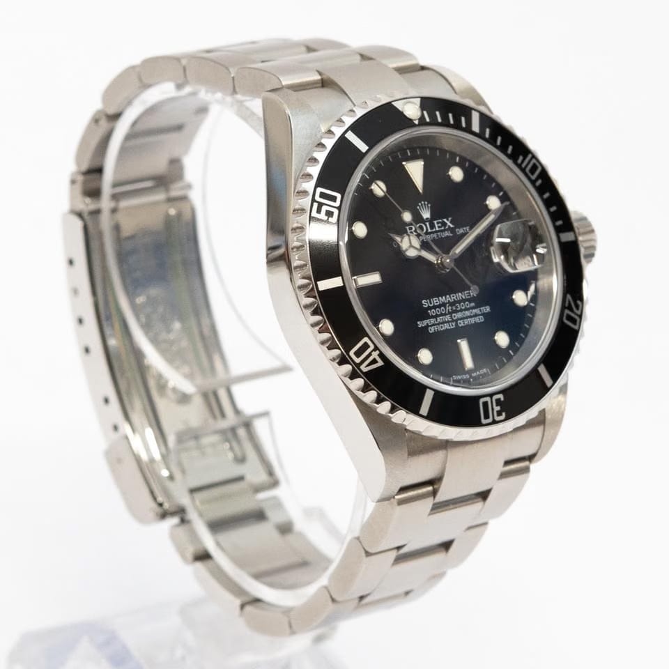 Rolex | Submariner | 16610 | Steel | 40 mm | Steel | Black | Automatic