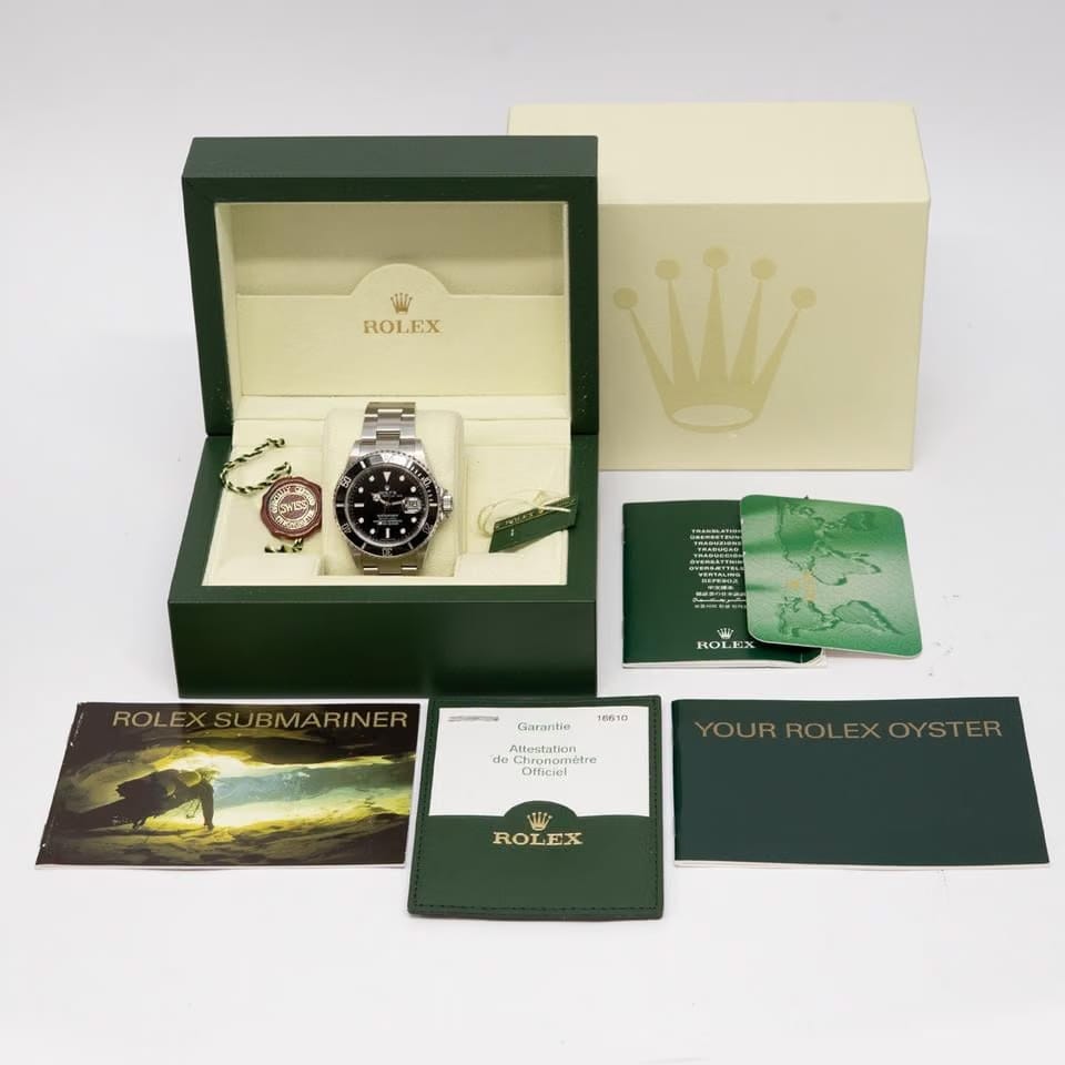 Rolex | Submariner | 16610 | Steel | 40 mm | Steel | Black | Automatic