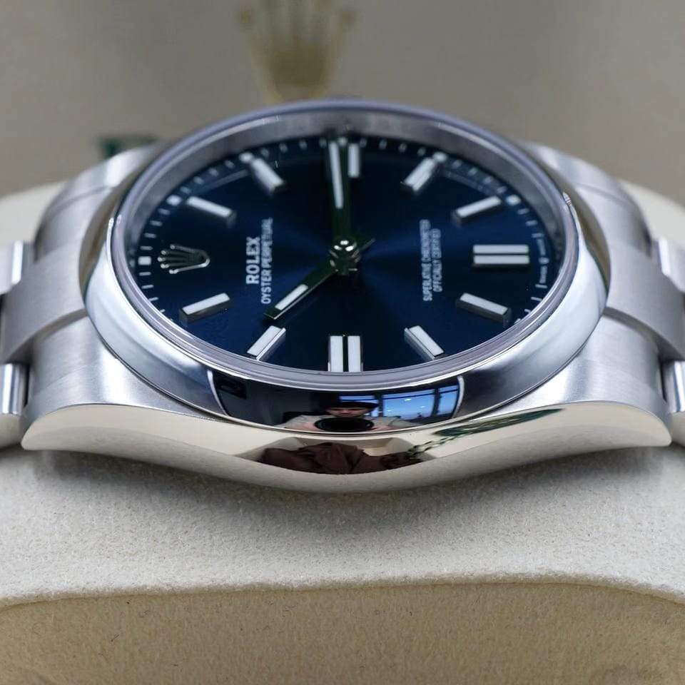 Rolex | Oyster Perpetual | 142300 | Steel | 41 mm | Steel | Blue | Automatic