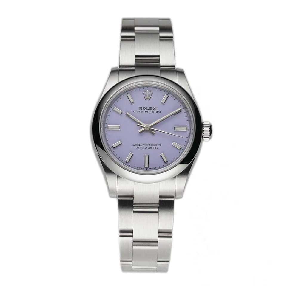 Rolex | Oyster Perpetual | 277200 | Steel | 31 x 37 mm | Steel | Purple | Automatic