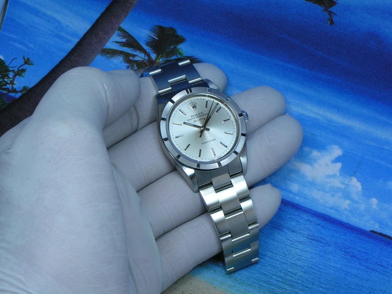 Rolex | Air King | 14010M | Steel | 34 mm | Steel | Silver | Automatic