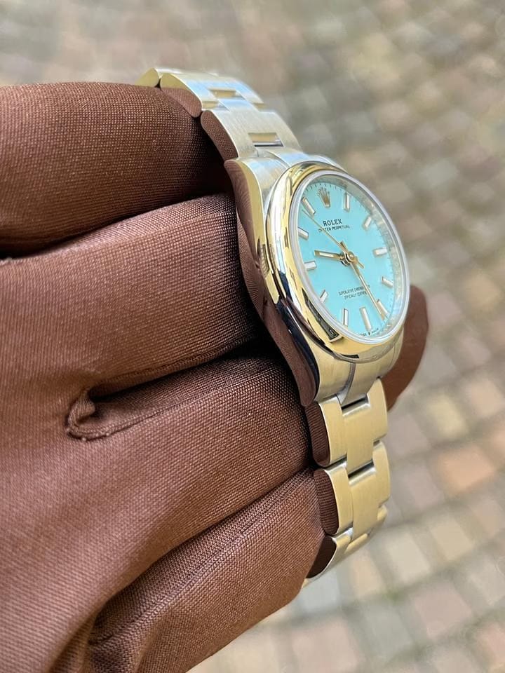 Rolex | Oyster Perpetual | 277200 | Steel | 31 mm | Steel | Turquoise | Automatic