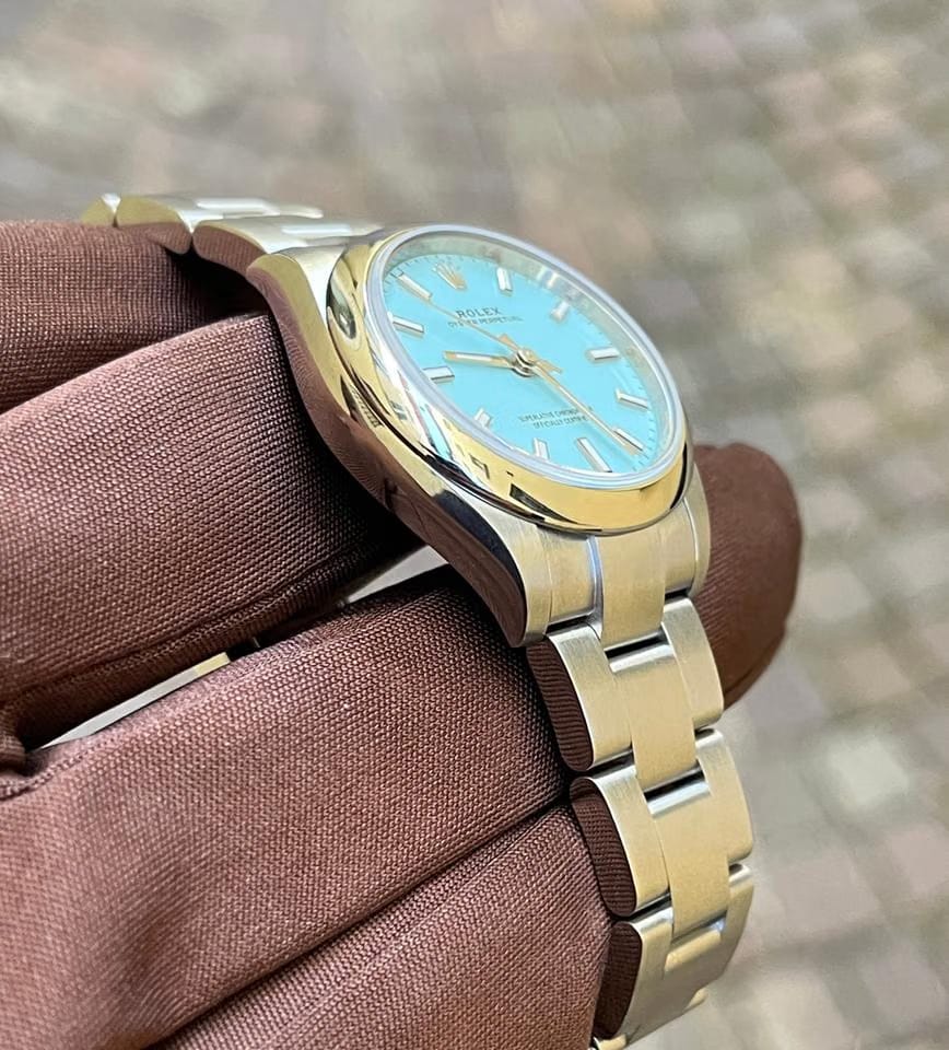 Rolex | Oyster Perpetual | 277200 | Steel | 31 mm | Steel | Turquoise | Automatic