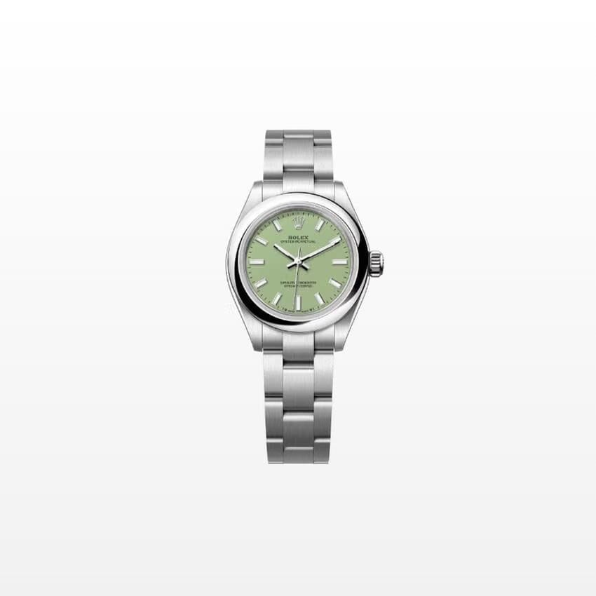 Rolex | Oyster Perpetual | 276200 | Steel | 28 mm | Steel | Green | Automatic