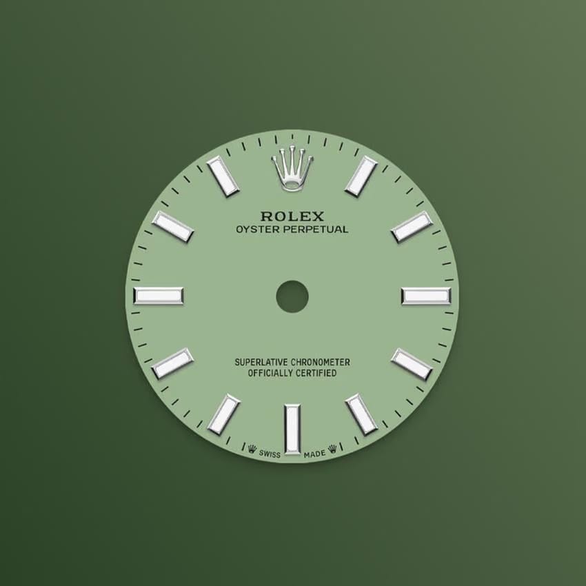 Rolex | Oyster Perpetual | 276200 | Steel | 28 mm | Steel | Green | Automatic