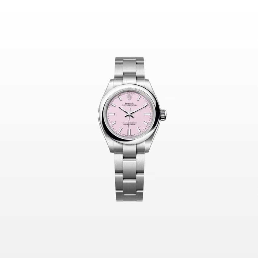Rolex | Oyster Perpetual | 276200 | Steel | 28 mm | Steel | Pink | Automatic
