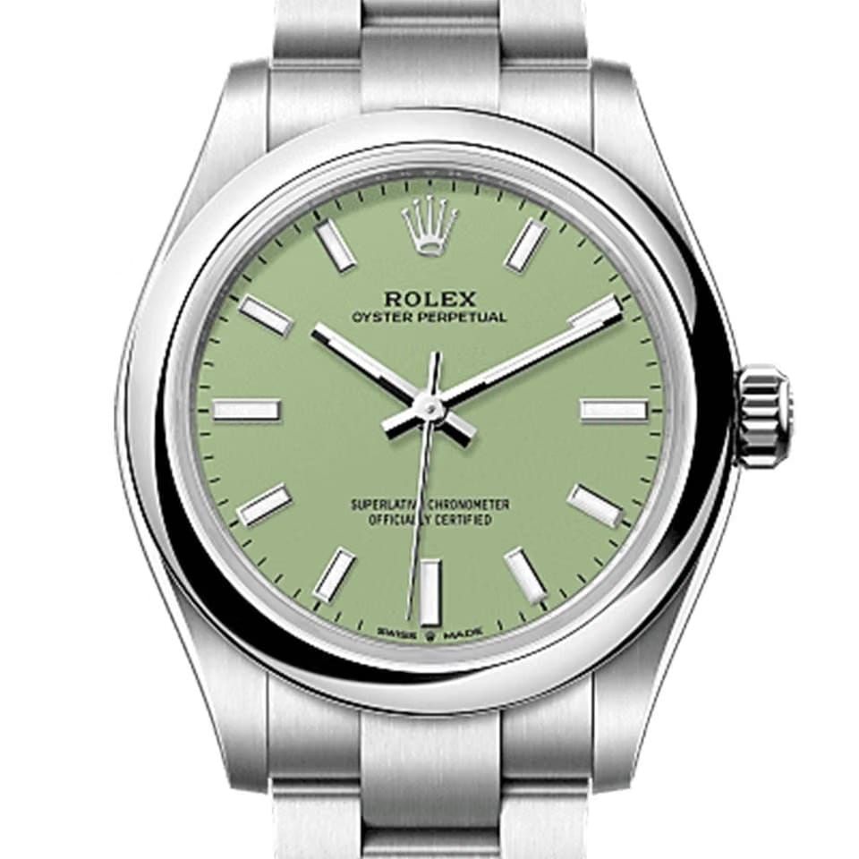 Rolex | Oyster Perpetual | 277200-0012 | Steel | 31 mm | Steel | Green | Automatic