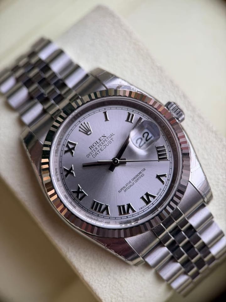 Rolex | Datejust | 116234 | Steel | 36 mm | Steel | Grey | Automatic