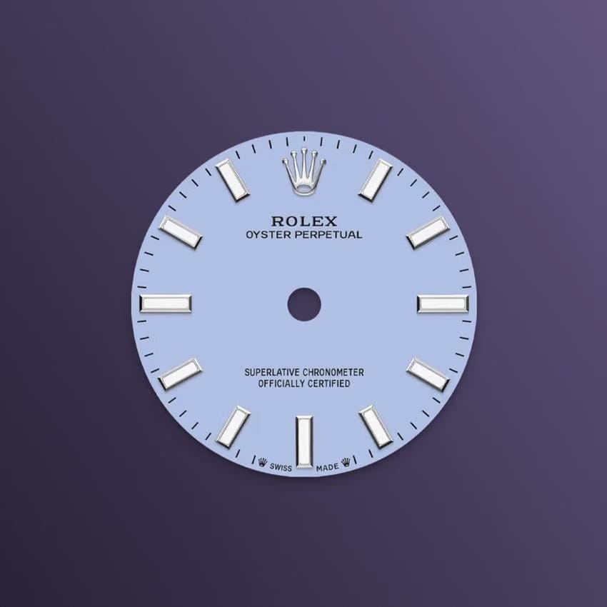 Rolex | Oyster Perpetual | 276200 | Steel | 28 mm | Steel | Purple | Automatic