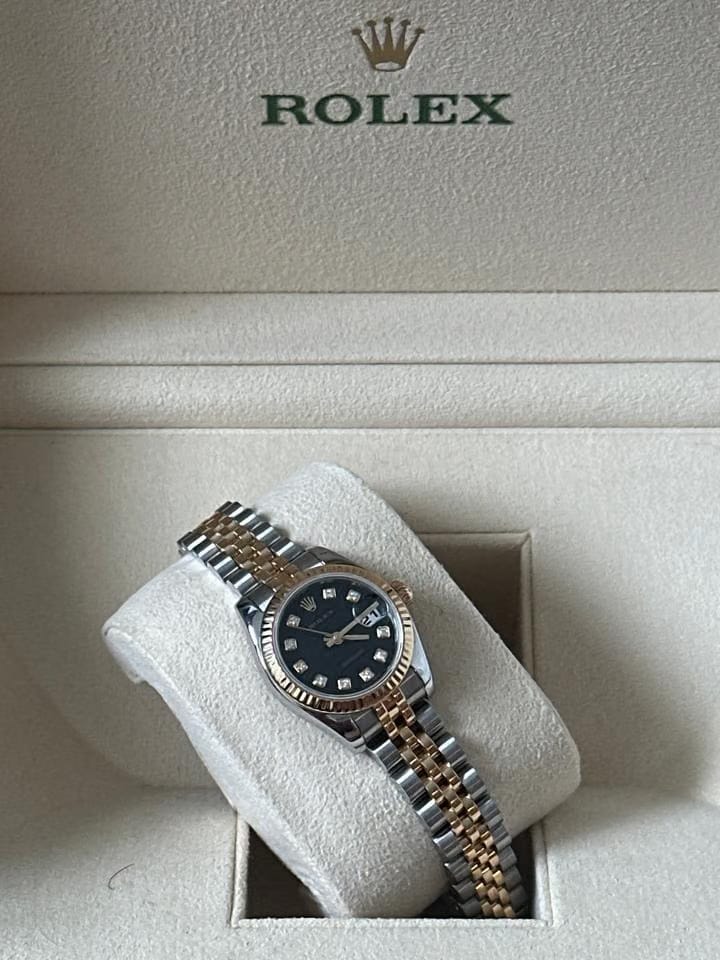 Rolex | Datejust | 179173 | Gold/Steel | 26 mm | Gold/Steel | Black | Automatic