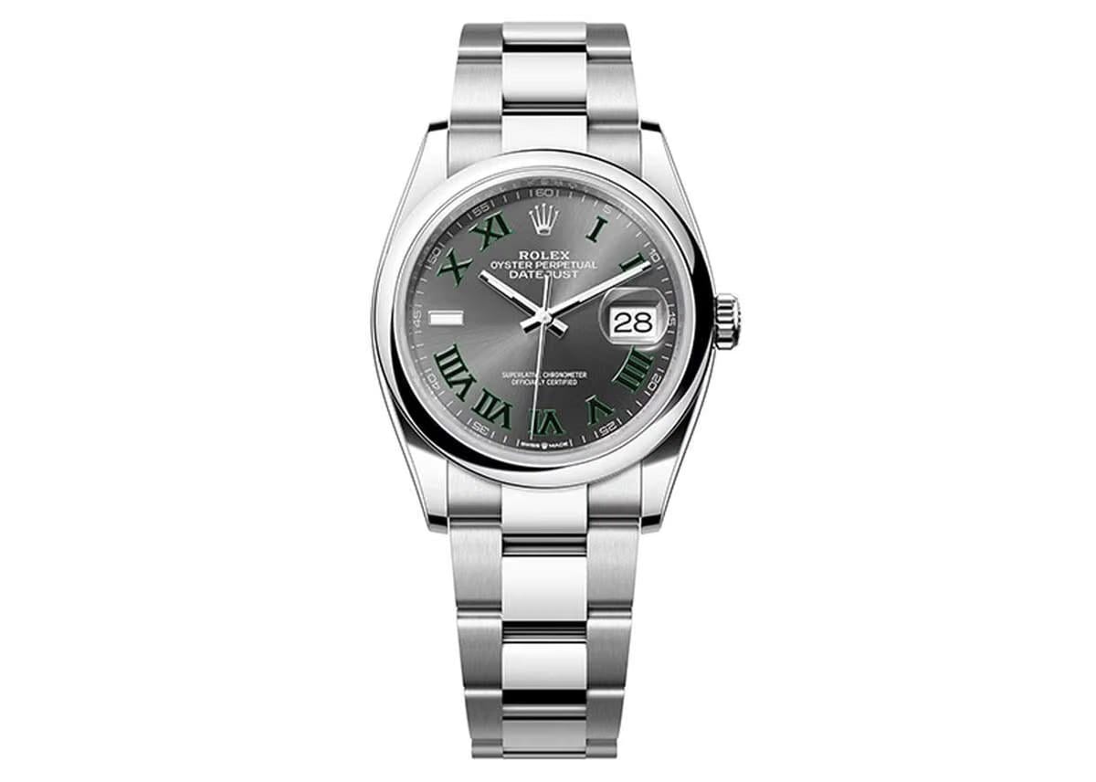 Rolex | Datejust | 126200 | Steel | 36mm mm | Steel | Grey | Automatic
