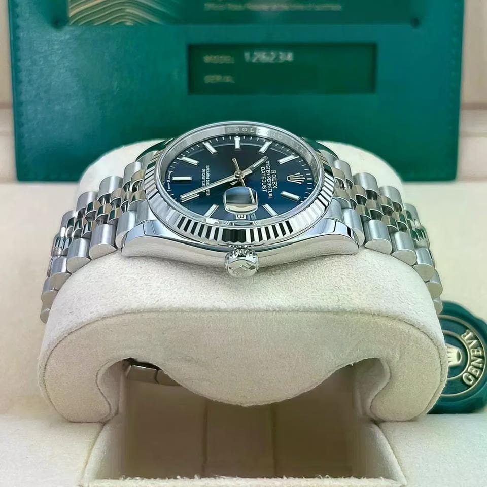 Rolex | Datejust | 126234 | Steel | 36 mm | Steel | Blue | Automatic