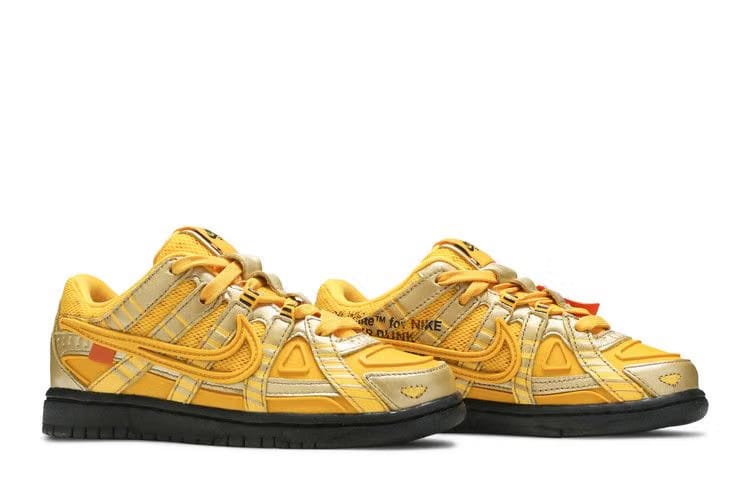 Off-White x Rubber Dunk PS University Gold