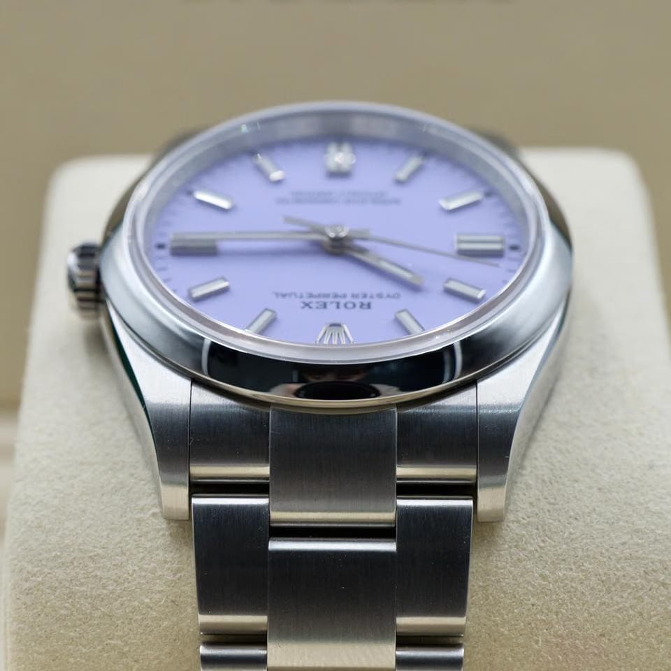 Rolex | Oyster Perpetual | 134300 | Steel | 41 mm | Steel | Purple | Automatic