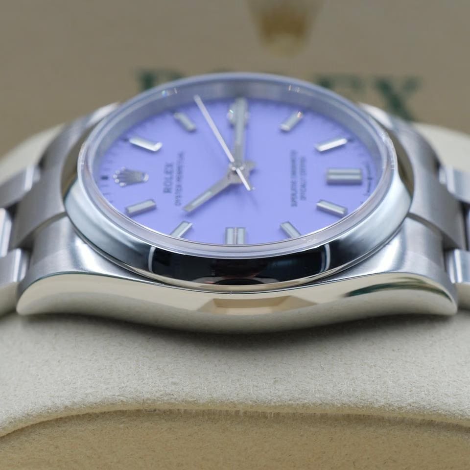 Rolex | Oyster Perpetual | 134300 | Steel | 41 mm | Steel | Purple | Automatic