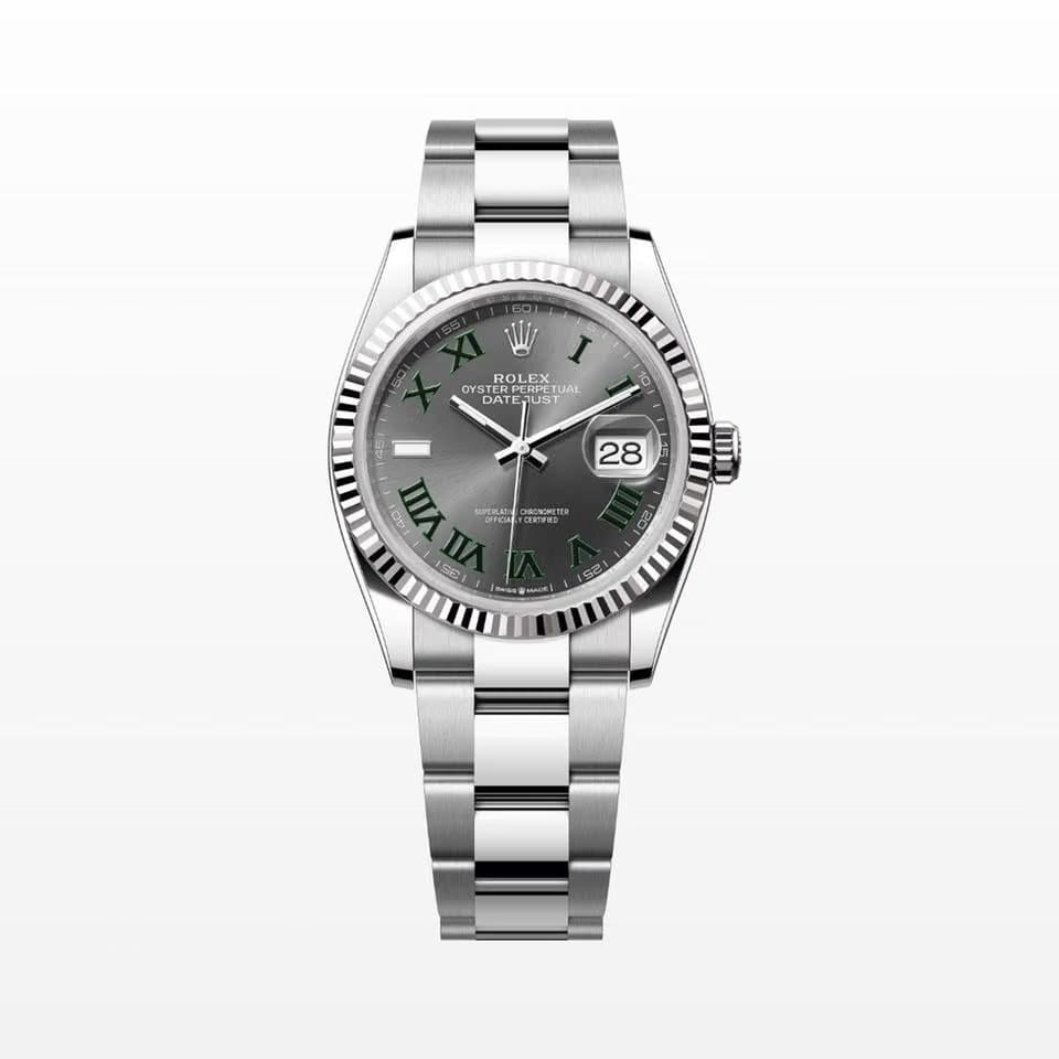 Rolex | Datejust | 126234 | Steel | 36 mm | Steel | Grey | Automatic