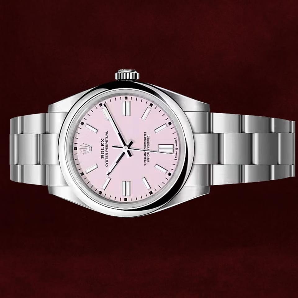 Rolex | Oyster Perpetual | 134300 | Steel | 41 mm | Steel | Pink | Automatic