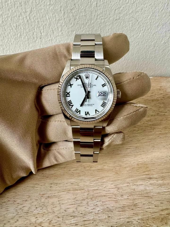 Rolex | Datejust | 126234 | Steel | 36 mm | Steel | White | Automatic