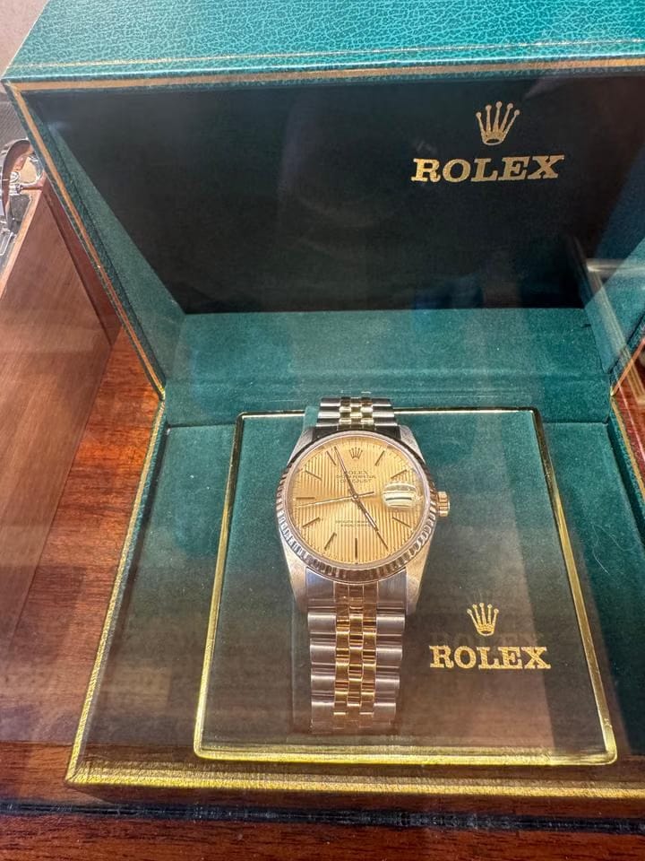 Rolex | Datejust | 16223 | Gold/Steel | 36 mm | Gold/Steel | Champagne | Automatic