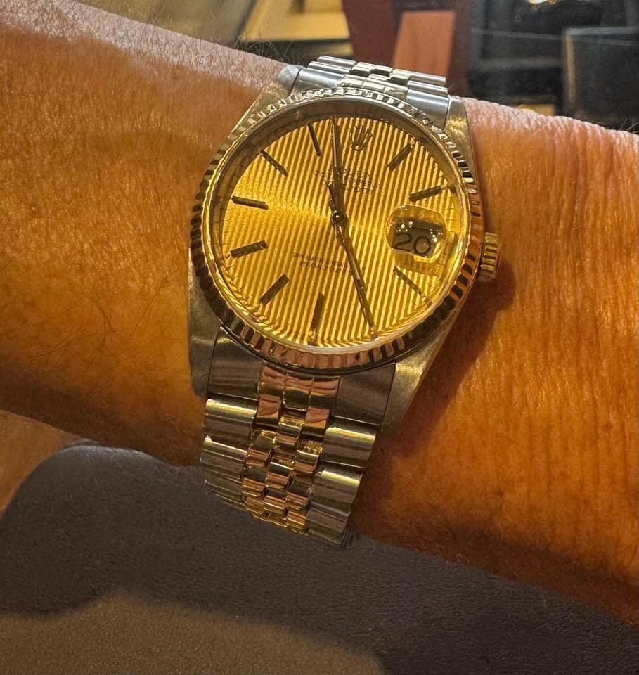 Rolex | Datejust | 16223 | Gold/Steel | 36 mm | Gold/Steel | Champagne | Automatic