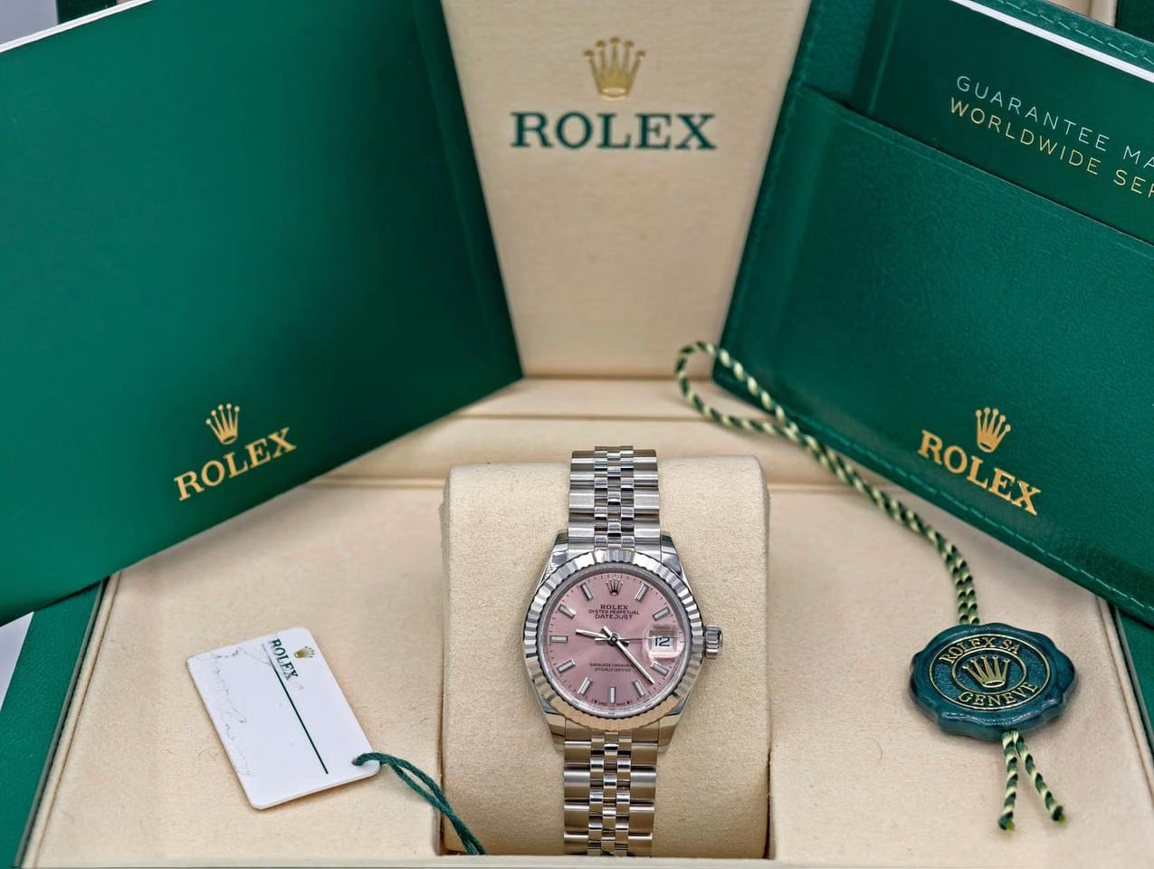 Rolex | Datejust | 279174 | Steel | 28 mm | Steel | Pink | Automatic