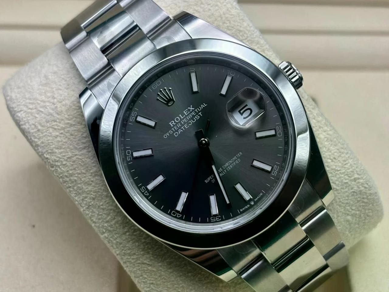 Rolex | Datejust | 126300 | Steel | 41 mm | Grey | Automatic