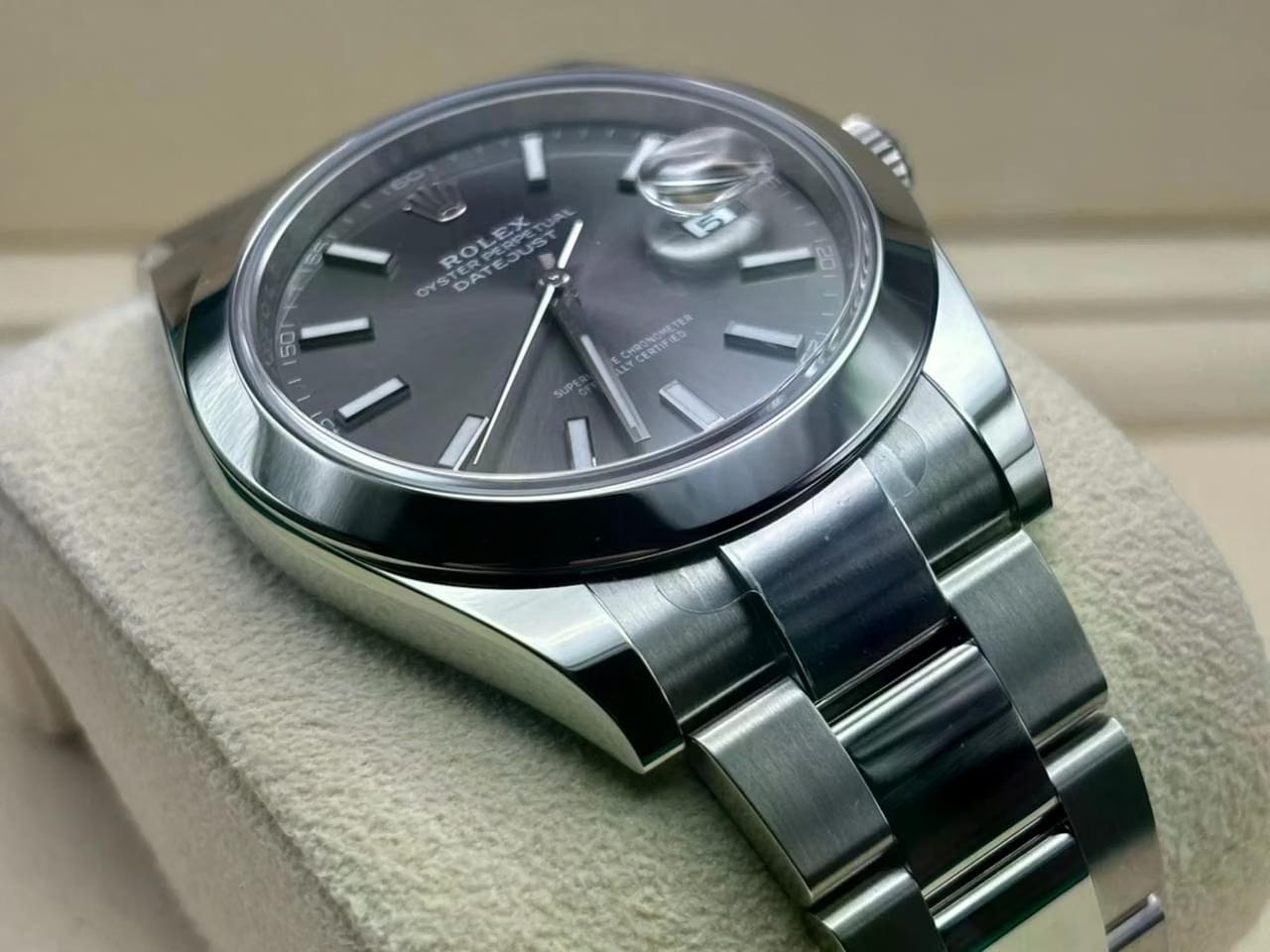 Rolex | Datejust | 126300 | Steel | 41 mm | Grey | Automatic