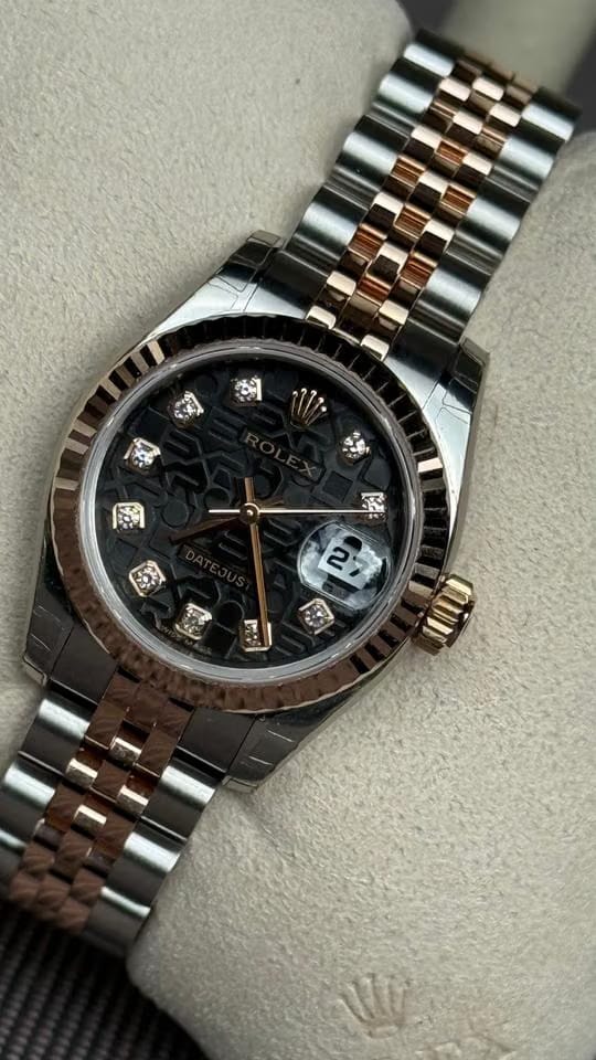 Rolex | Datejust | 179171 | Gold/Steel | 26 mm | Gold/Steel | Black | Automatic