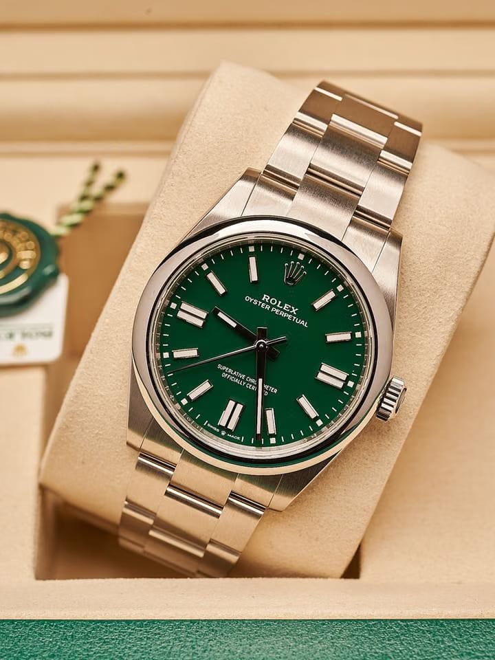 Rolex | Oyster Perpetual | 134300 | 41 mm | Steel | Green