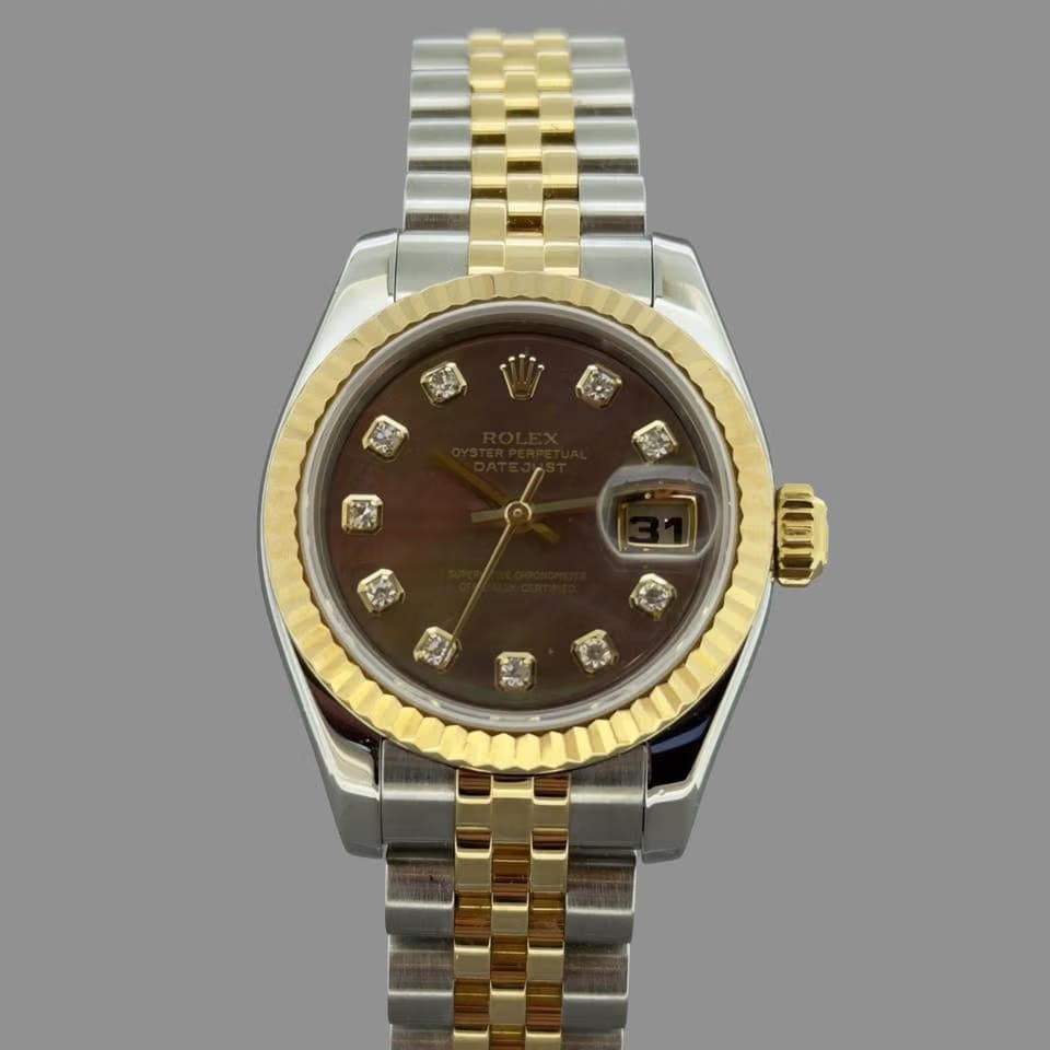 Rolex | Datejust | 179173 | Steel | 26 mm | Gold/Steel | Mother of pearl | Automatic