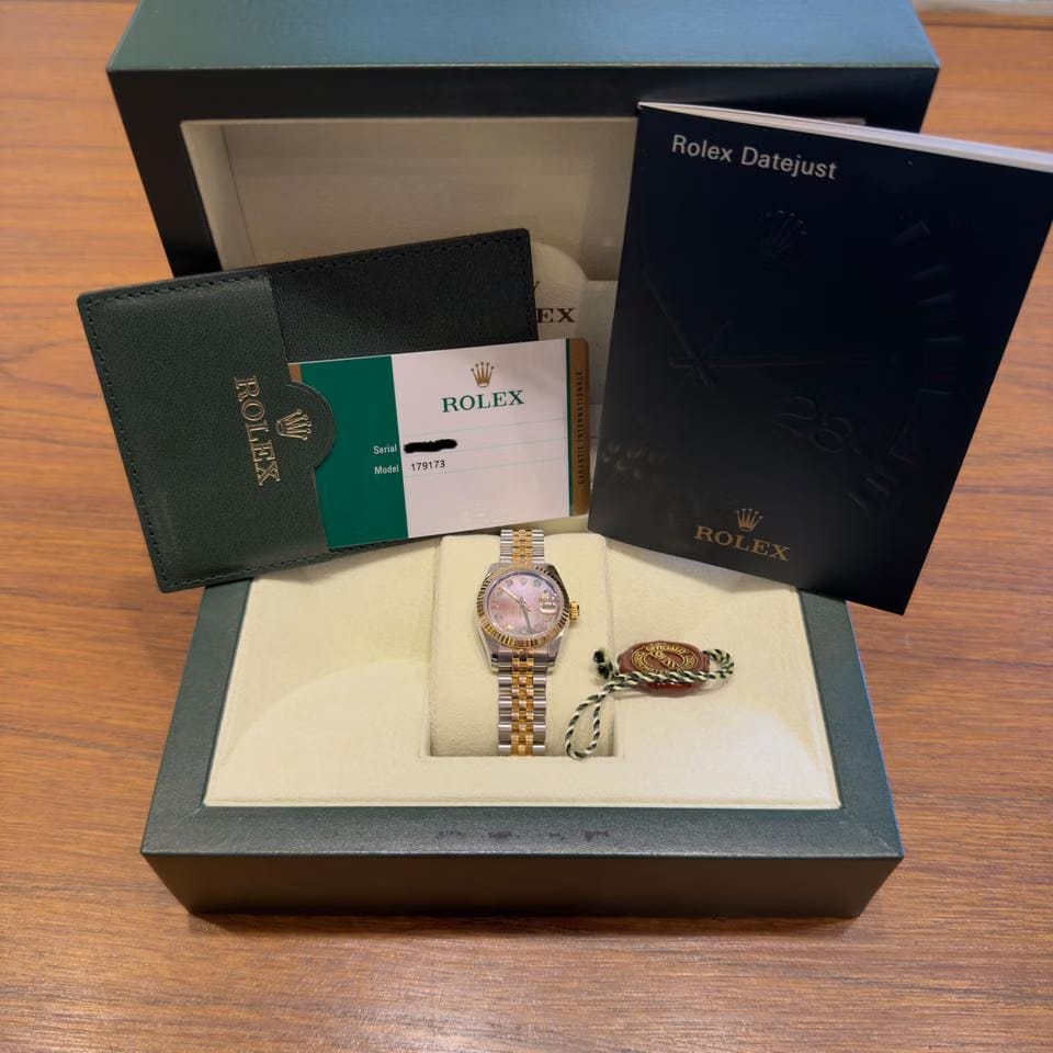 Rolex | Datejust | 179173 | Steel | 26 mm | Gold/Steel | Mother of pearl | Automatic