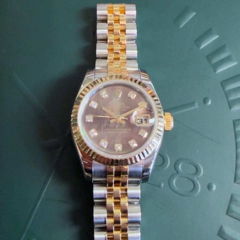 Rolex | Datejust | 179173 | Steel | 26 mm | Gold/Steel | Mother of pearl | Automatic