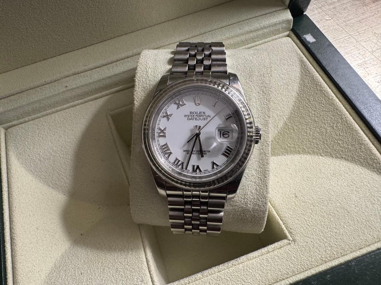 Rolex | Datejust | 116234 | Steel | 36 mm | Gold/Steel | White | Automatic