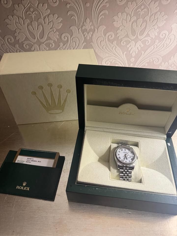 Rolex | Datejust | 116234 | Steel | 36 mm | Gold/Steel | White | Automatic