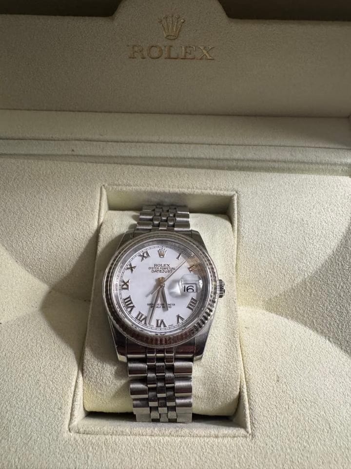 Rolex | Datejust | 116234 | Steel | 36 mm | Gold/Steel | White | Automatic