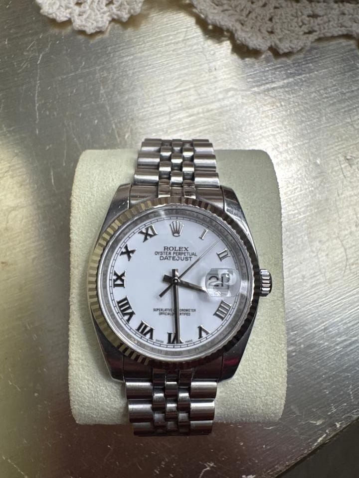 Rolex | Datejust | 116234 | Steel | 36 mm | Gold/Steel | White | Automatic