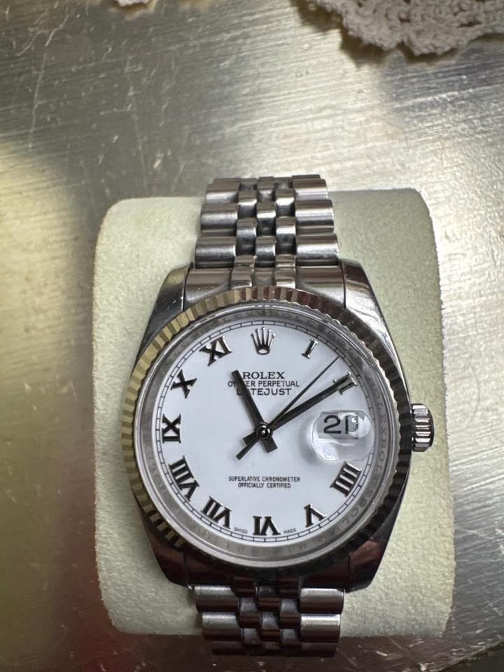 Rolex | Datejust | 116234 | Steel | 36 mm | Gold/Steel | White | Automatic