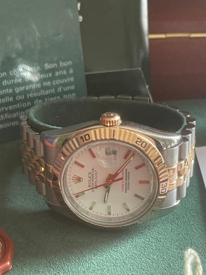 Rolex | Datejust | 116261 | Steel | 36 mm | Gold/Steel | White | Automatic