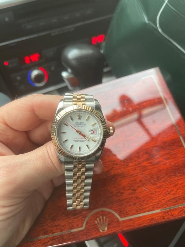 Rolex | Datejust | 116261 | Steel | 36 mm | Gold/Steel | White | Automatic