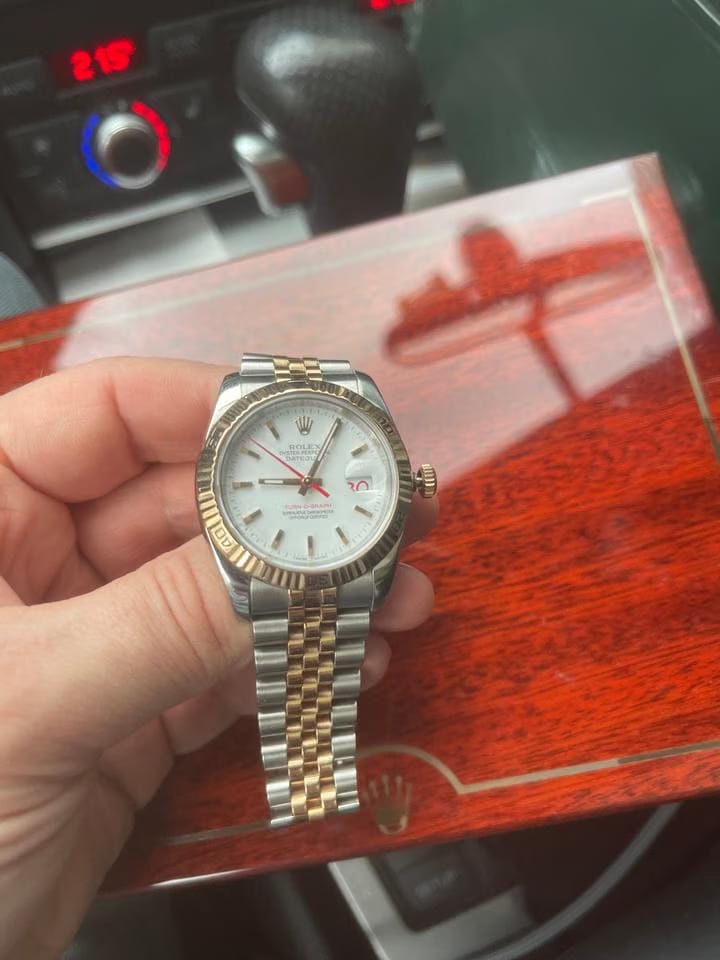 Rolex | Datejust | 116261 | Steel | 36 mm | Gold/Steel | White | Automatic