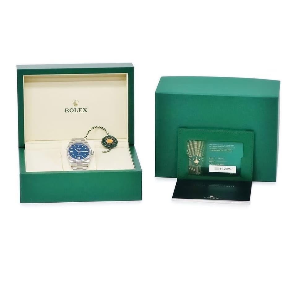 Rolex | Oyster Perpetual | 134300 | Steel | 41 x 39 mm | Steel | Blue | Automatic