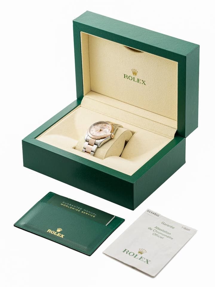 Rolex | Datejust | 116201 | Gold/Steel | 36 mm | Gold/Steel | Pink | Automatic